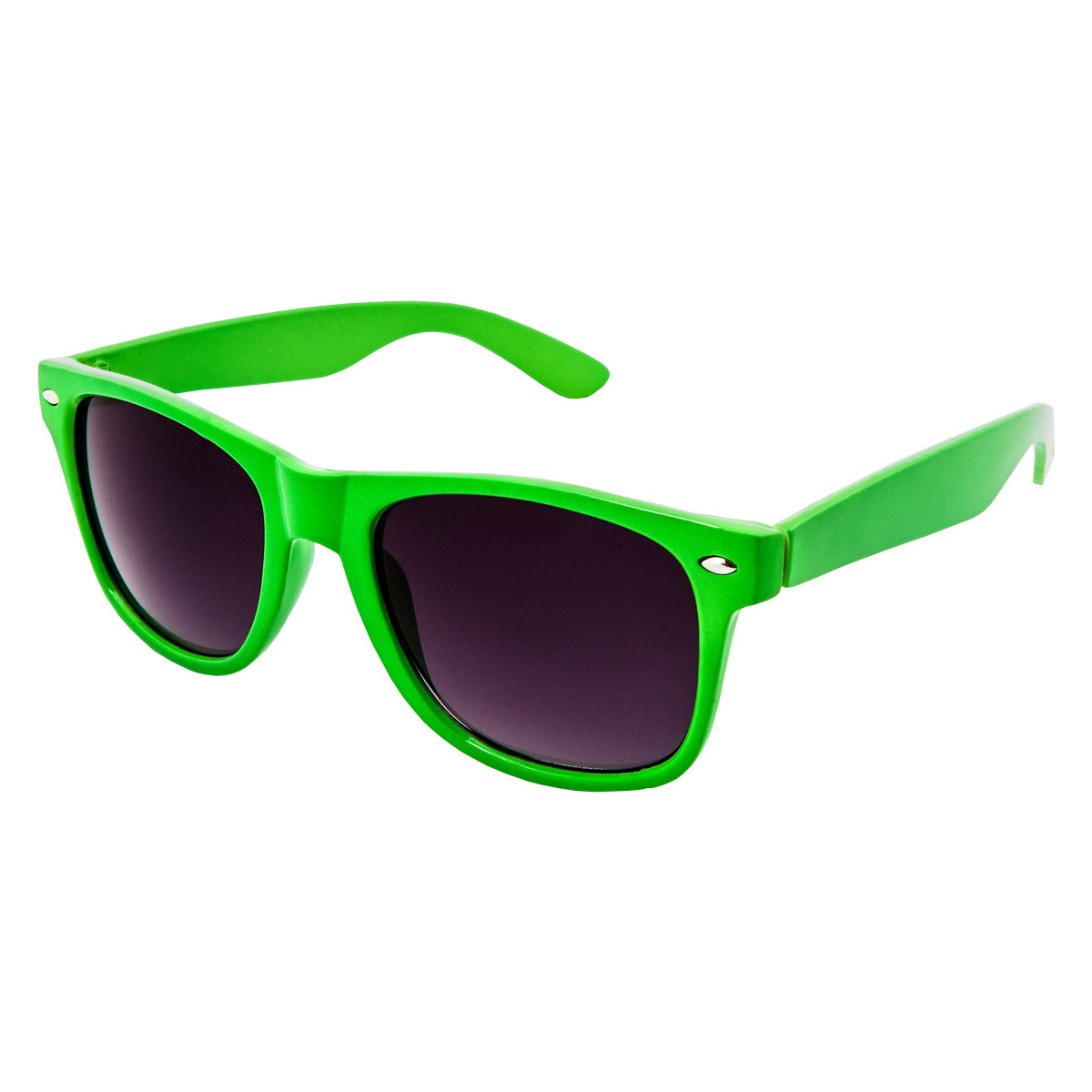 Hodinky & Bižuterie sluneční brýle Oem Sluneční brýle Nerd světle zelená světle zelená
