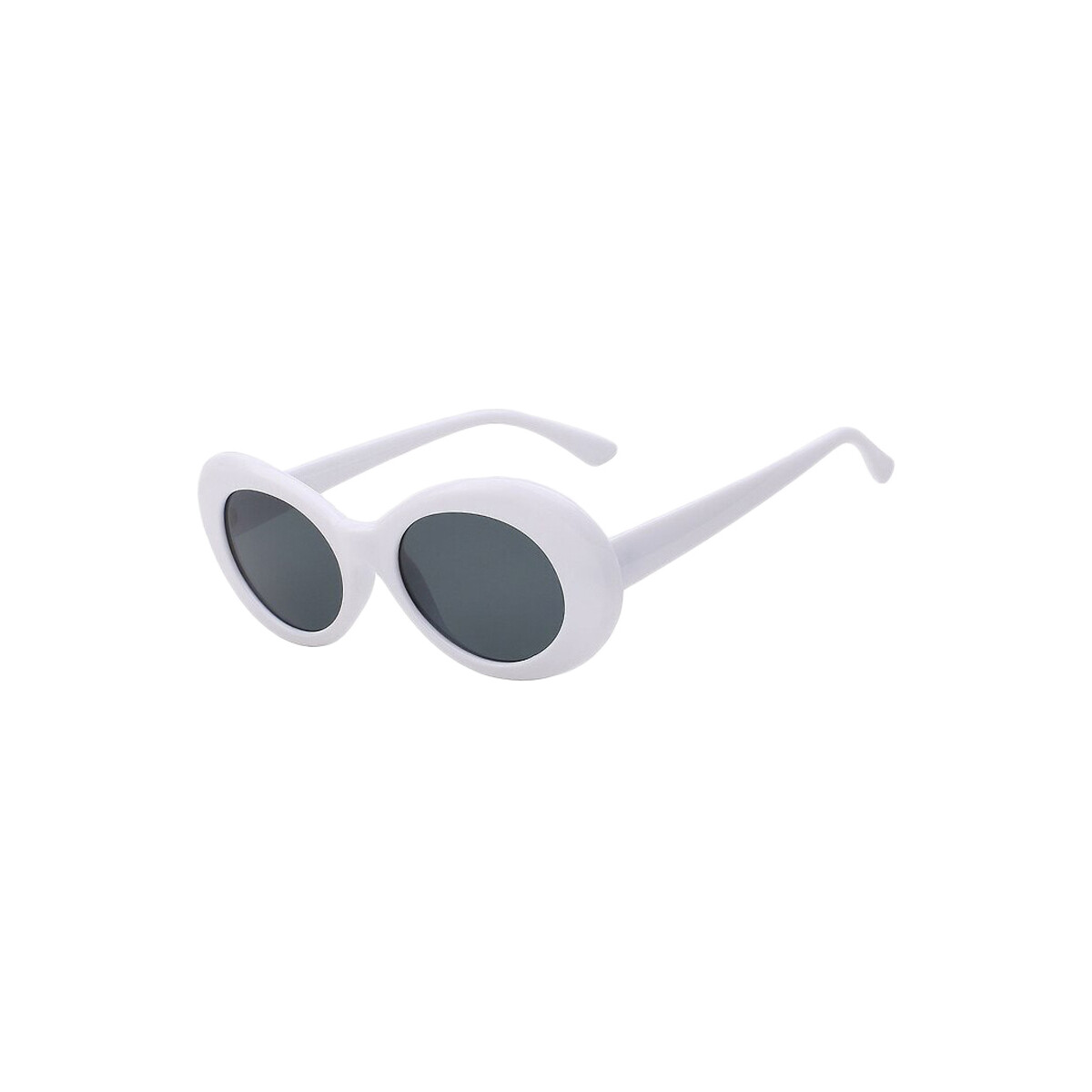 Hodinky & Bižuterie sluneční brýle Veyrey Sluneční brýle oválné Cobain bílá Bílá