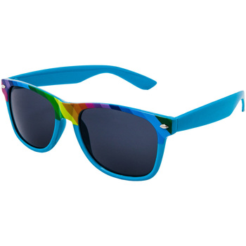 Hodinky & Bižuterie sluneční brýle Oem Sluneční brýle Nerd spectrum modrá Světle modrá
