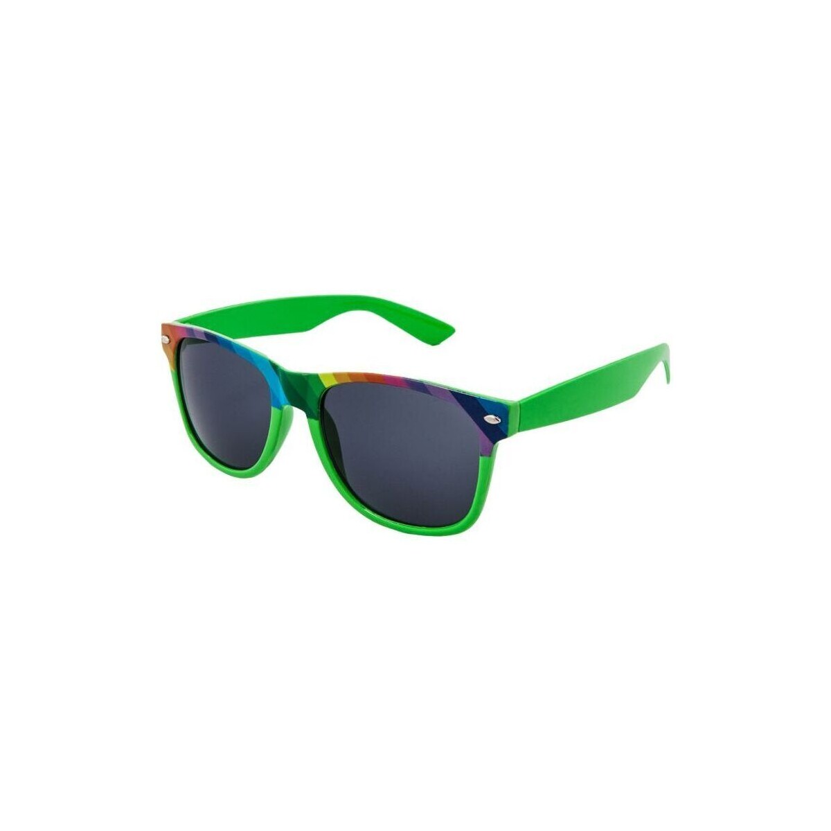 Hodinky & Bižuterie sluneční brýle Oem Sluneční brýle Nerd spectrum zelená Zelená