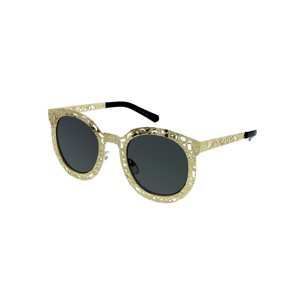 Hodinky & Bižuterie Ženy sluneční brýle Oem Dámské sluneční brýle oválné Vintage zlatá Žlutá
