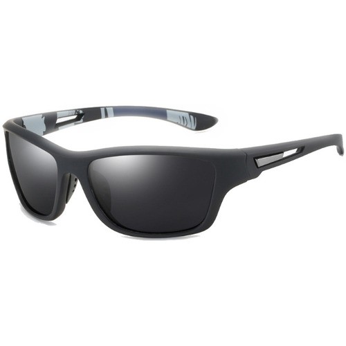 Hodinky & Bižuterie sluneční brýle Veyrey Pánské polarizační sluneční brýle sportovní Gustav černá Černá