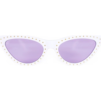 Hodinky & Bižuterie Ženy sluneční brýle Art Of Polo Dámské sluneční brýle cat-eye Mady Bílá