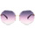 Hodinky & Bižuterie Ženy sluneční brýle Sunblock Dámské sluneční brýle lenonky Donna Zlatá