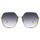 Hodinky & Bižuterie Ženy sluneční brýle Sunblock Dámské sluneční brýle lenonky Alstahaug Zlatá