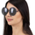 Hodinky & Bižuterie Ženy sluneční brýle Sunblock Dámské sluneční brýle lenonky Hareid Černá