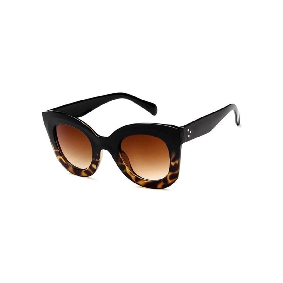 Hodinky & Bižuterie Ženy sluneční brýle Sunblock Dámské sluneční brýle cat-eye Smola Černá