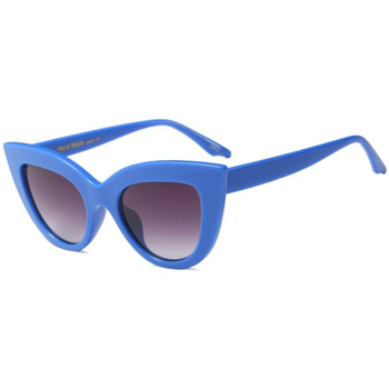 Hodinky & Bižuterie Ženy sluneční brýle Sunblock Dámské sluneční brýle cat-eye AureAure Světle modrá