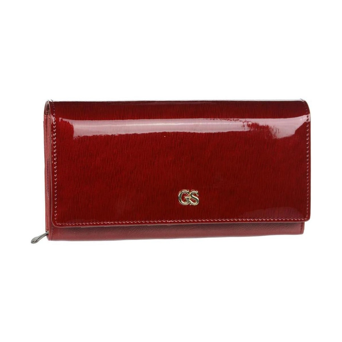 Taška Muži Náprsní tašky Grosso Kožená dámská peněženka RFID červená v dárkové krabičce Červená