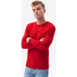 Textil Muži Svetry Ombre Pánský svetr Francesco červená S Červená