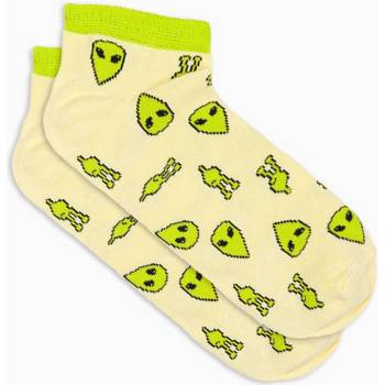 Doplňky  Muži Doplňky k obuvi Ombre Pánské ponožky Alfried limetkově zelená Žlutá
