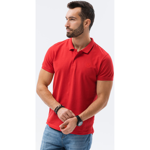 Textil Muži Trička & Pola Ombre Pánské basic polo tričko Douglas červená Červená