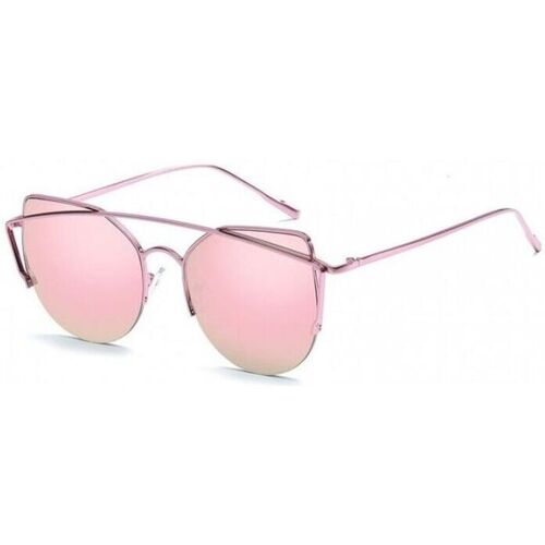 Hodinky & Bižuterie Ženy sluneční brýle Sunblock Dámské sluneční brýle cat-eye Klofta Růžová