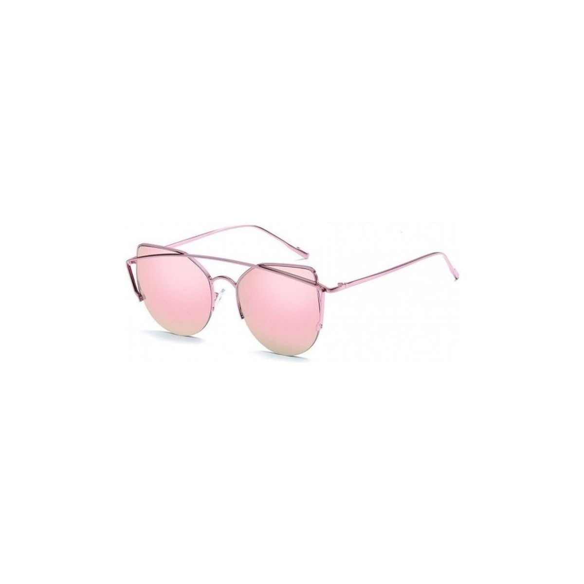 Hodinky & Bižuterie Ženy sluneční brýle Sunblock Dámské sluneční brýle cat-eye Klofta Růžová