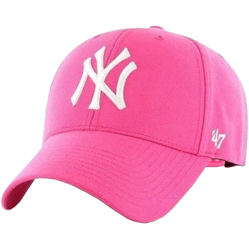 Textilní doplňky Dívčí Kšiltovky '47 Brand MLB New York Yankees Kids Cap Růžová