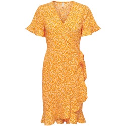 Textil Ženy Krátké šaty Only VESTIDO ESTAMPADO NARANJA MUJER  15288846 Oranžová