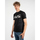 Textil Muži Trička s krátkým rukávem Les Hommes LLT202-717P | Round Neck T-Shirt Černá