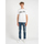 Textil Muži Trička s krátkým rukávem Les Hommes LKT200-703P | Round Neck T-Shirt Bílá