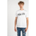 Textil Muži Trička s krátkým rukávem Les Hommes LKT200-703P | Round Neck T-Shirt Bílá