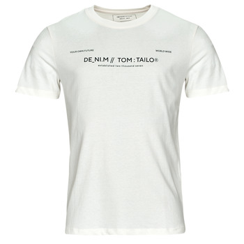 Textil Muži Trička s krátkým rukávem Tom Tailor 1035581 Bílá