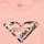 Textil Dívčí Trička s krátkým rukávem Roxy DAY AND NIGHT A Růžová