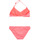 Textil Dívčí Bikini Roxy VACAY FOR LIFE TRI BRA SET Růžová / Bílá