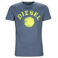 Textil Muži Trička s krátkým rukávem Diesel T-DIEGOR-K56 Modrá / Zelená