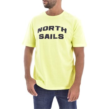 Textil Muži Trička s krátkým rukávem North Sails 2418 Žlutá