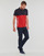 Textil Muži Polo s krátkými rukávy Lacoste PH8365-FZJ Tmavě modrá / Červená