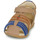 Boty Děti Sandály Kickers BIGBAZAR-2 Béžová / Tmavě modrá