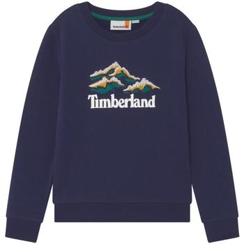 Textil Chlapecké Mikiny Timberland  Modrá