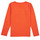 Textil Chlapecké Trička s dlouhými rukávy Name it NMMVUX LS TOP Oranžová