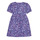 Textil Dívčí Krátké šaty Name it NMFFANN SS DRESS Fialová