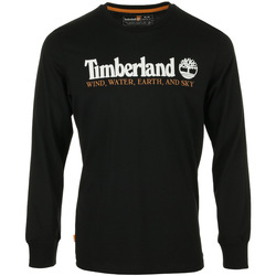Textil Muži Trička s krátkým rukávem Timberland Yc New Core Ls Tee Černá