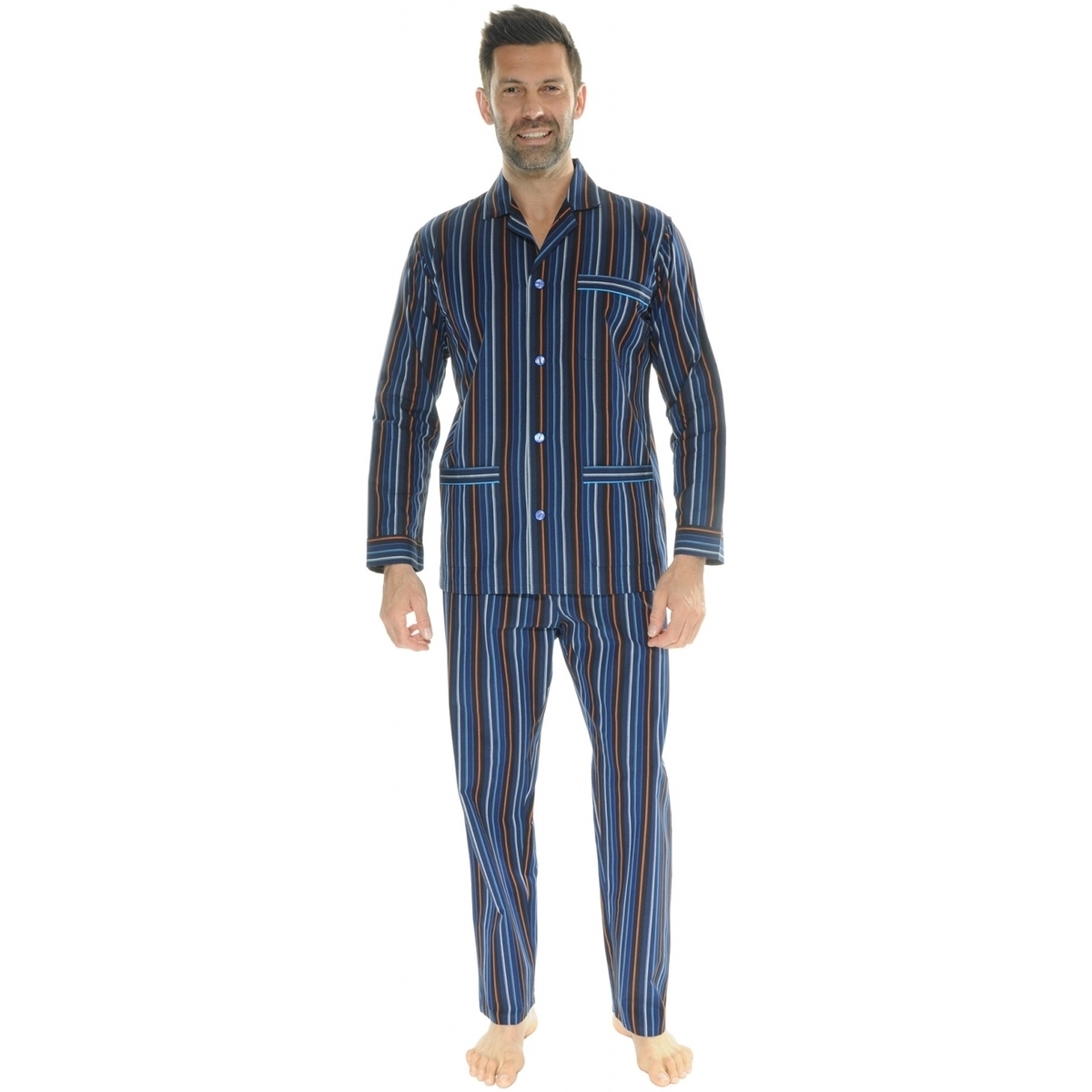 Textil Muži Pyžamo / Noční košile Christian Cane IDEON Černá