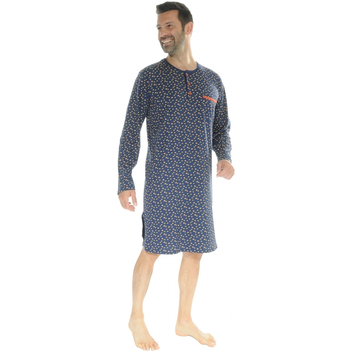 Textil Muži Pyžamo / Noční košile Christian Cane ICARE Modrá