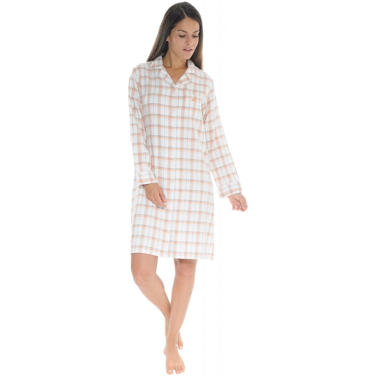 Textil Ženy Pyžamo / Noční košile Christian Cane JOYE Bílá