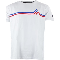 Textil Muži Trička s krátkým rukávem Peak Mountain T-shirt manches courtes homme CASA Bílá