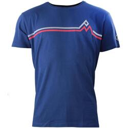 Textil Muži Trička s krátkým rukávem Peak Mountain T-shirt manches courtes homme CASA Tmavě modrá