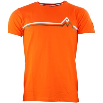 Textil Muži Trička s krátkým rukávem Peak Mountain T-shirt manches courtes homme CASA Oranžová