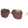 Hodinky & Bižuterie Muži sluneční brýle Gucci Occhiali da Sole  GG1099SA 003 Zlatá