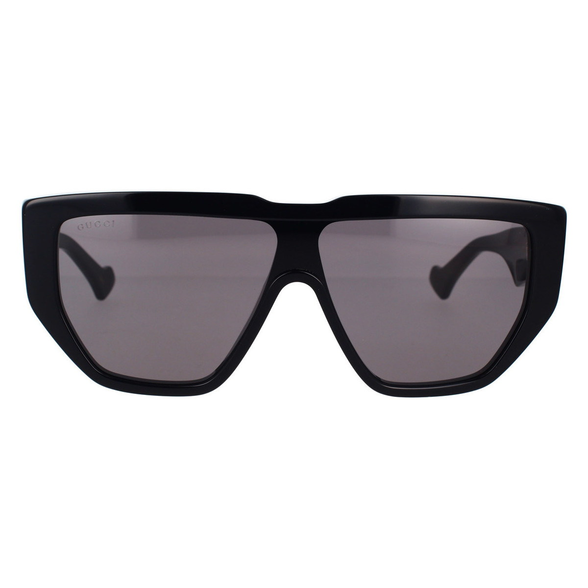 Hodinky & Bižuterie Muži sluneční brýle Gucci Occhiali da Sole  GG0997S 002 Černá