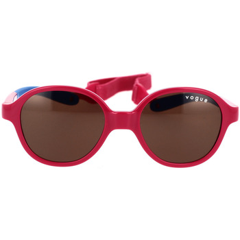 Hodinky & Bižuterie Ženy sluneční brýle Vogue Occhiali da Sole  VJ2012 256873 Bambini con Laccetto Růžová