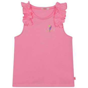 Textil Dívčí Tílka / Trička bez rukávů  Billieblush U15B42-462 Růžová
