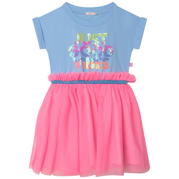 Textil Dívčí Krátké šaty Billieblush U12811-798 Modrá / Růžová