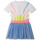 Textil Dívčí Krátké šaty Billieblush U12800-10P Bílá / Modrá