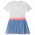Textil Dívčí Krátké šaty Billieblush U12800-10P Bílá / Modrá