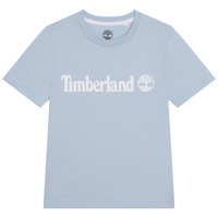 Textil Chlapecké Trička s krátkým rukávem Timberland T25T77 Modrá / Světlá