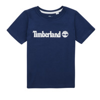 Textil Chlapecké Trička s krátkým rukávem Timberland T25T77 Tmavě modrá