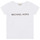 Textil Dívčí Trička s krátkým rukávem MICHAEL Michael Kors R15164-10P-C Bílá